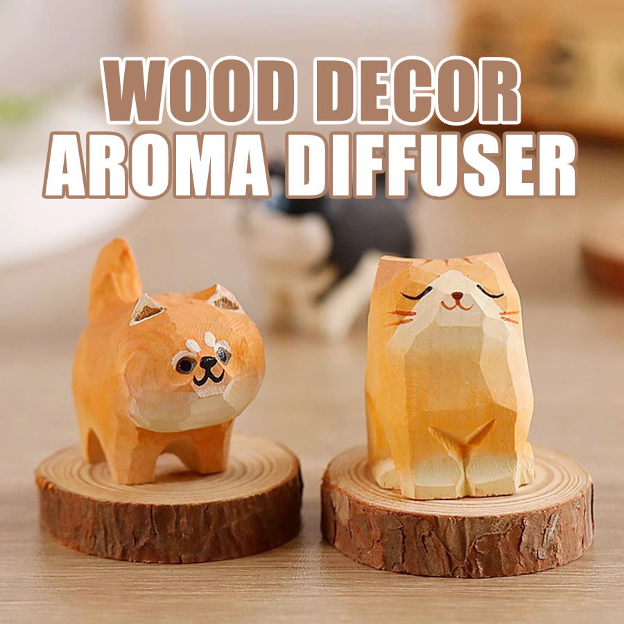 Car Fragrance Diffuser - 1PC สัตว์เลี้ยง Aroma Diffuser ไม่มีน้ําหอม DIY
