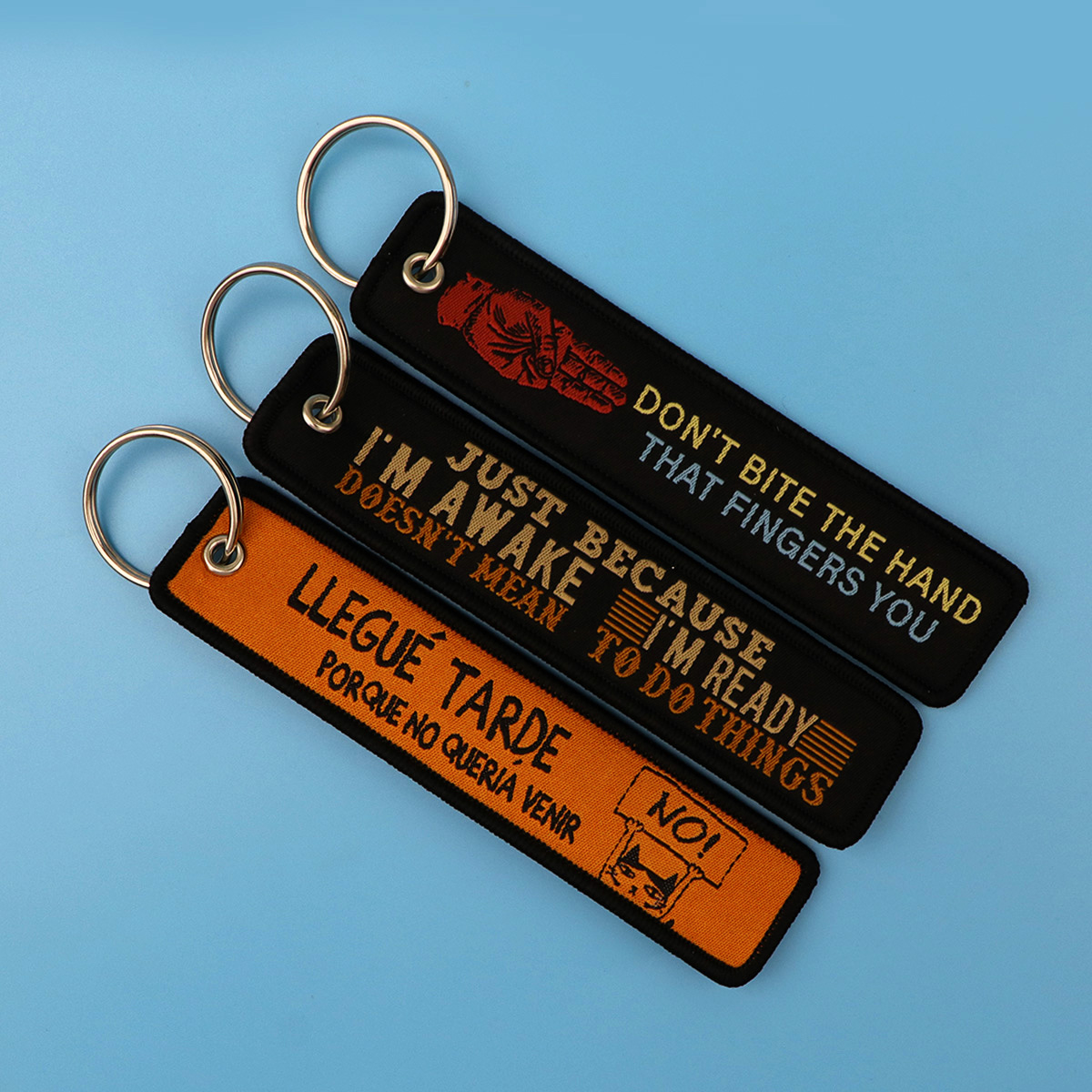 พวงกุญแจปักลาย 1 ชิ้น สำหรับรถ - Car Accessories Quotation บทวิจารณ์และราคา