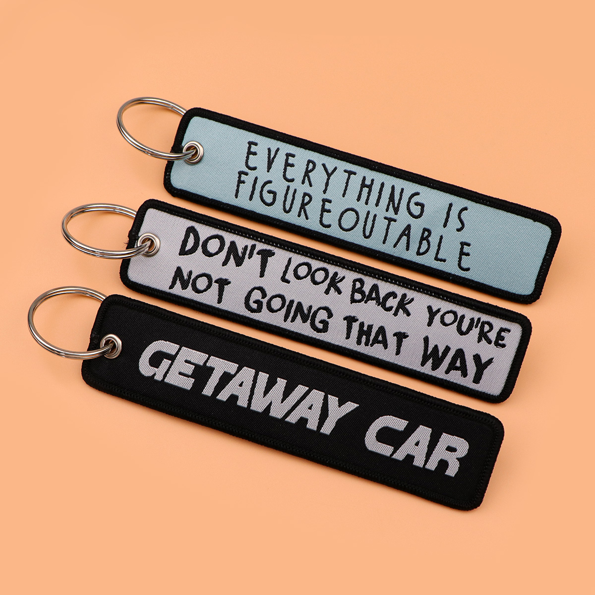 พวงกุญแจปักลายโครงกระดูก 1 ชิ้ - Car Accessories Quotation บทวิจารณ์และราคา