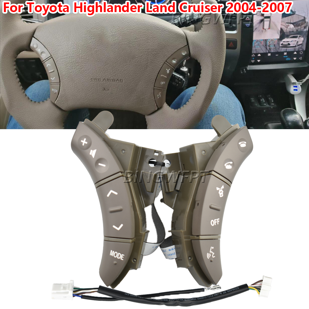 ใหม่ปุ่มควบคุมพวงมาลัยสวิทช์ 7 - Car Accessories For Steering Wheel บทวิจารณ์และราคา