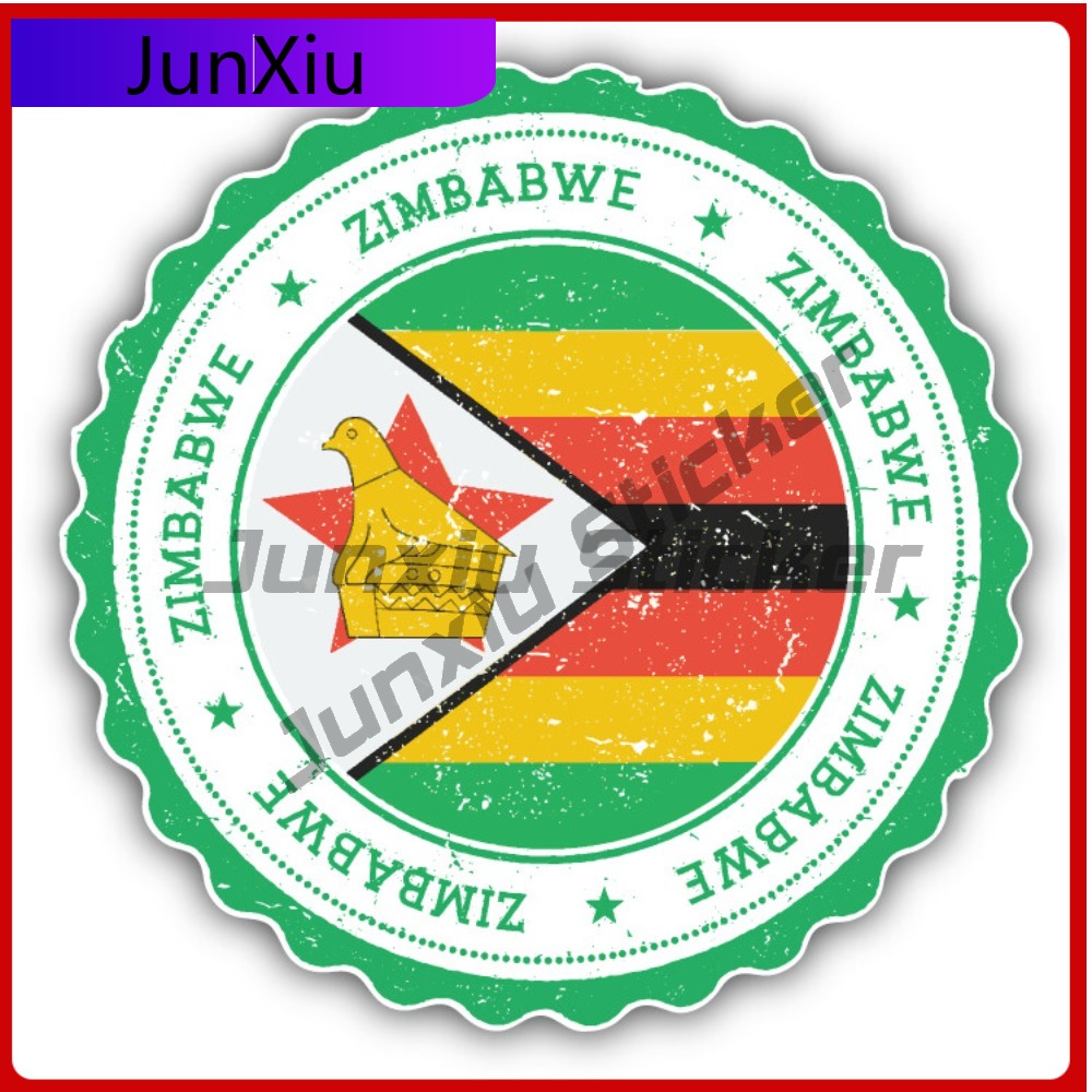 สติกเกอร์ติดรถยนต์ลายธงชาติซิม - Car Accessories Zimbabwe บทวิจารณ์และราคา