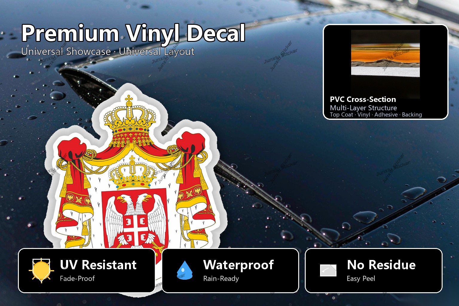 สติกเกอร์ติดรถยนต์ไวนิล ZW ซิม - Car Accessories Zimbabwe บทวิจารณ์และราคา
