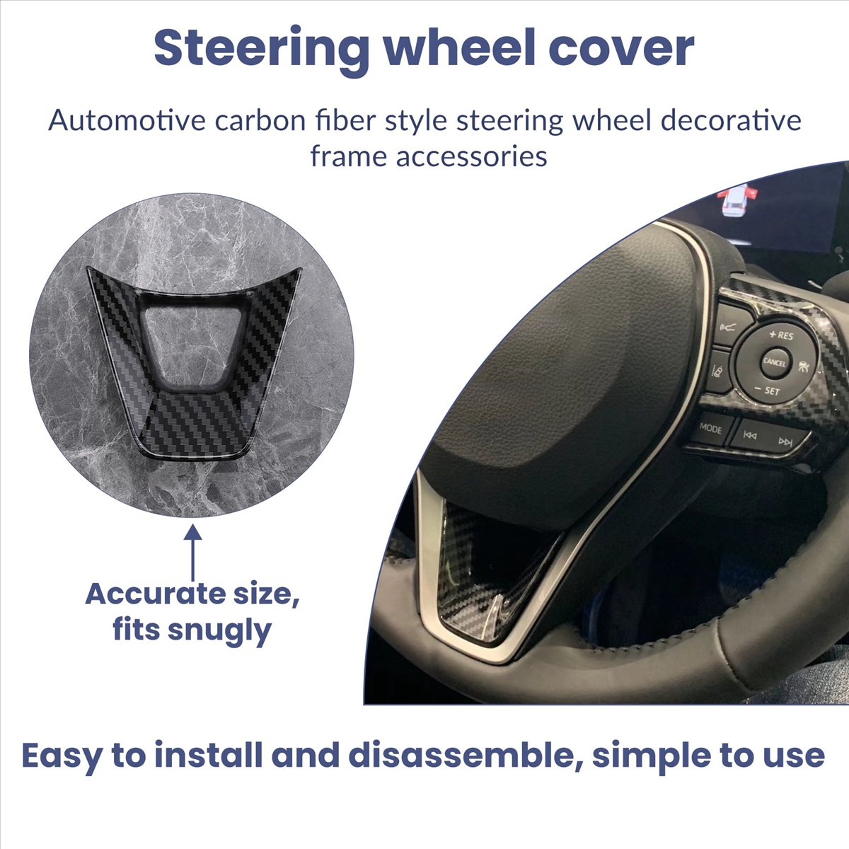 โปรโมชั่นพิเศษสำหรับ Toyota Cr - Car Accessories For Steering Wheel บทวิจารณ์และราคา