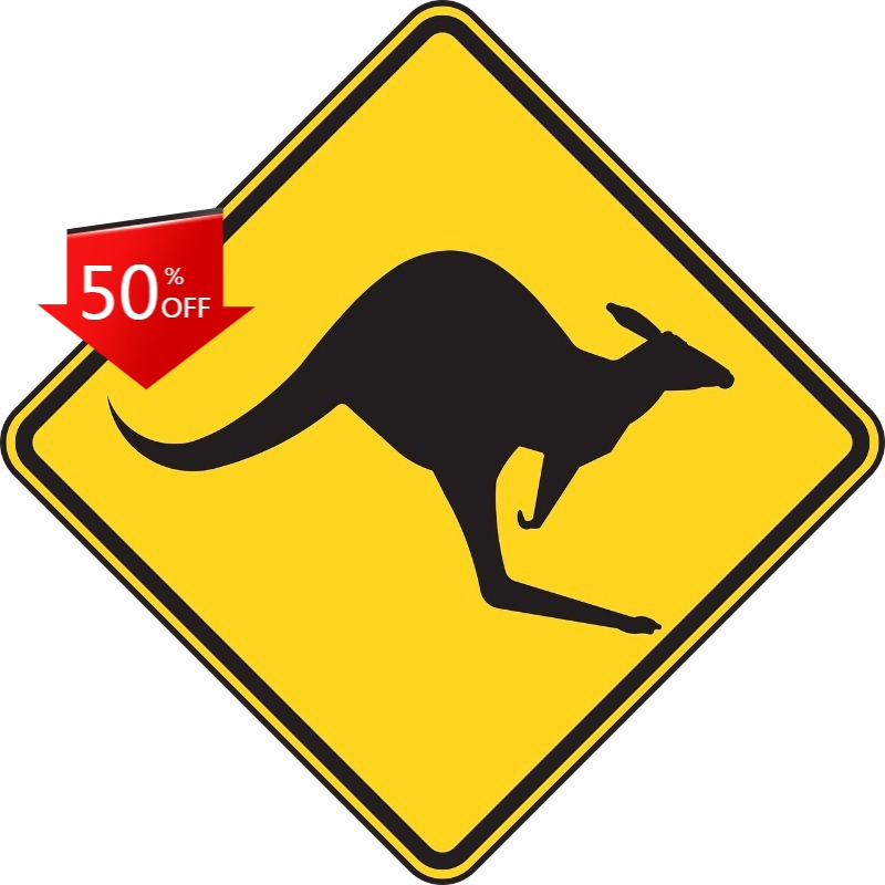 สติกเกอร์รูปกวางจิงโจ้ ป้ายบอก - Car Accessories Australia บทวิจารณ์และราคา