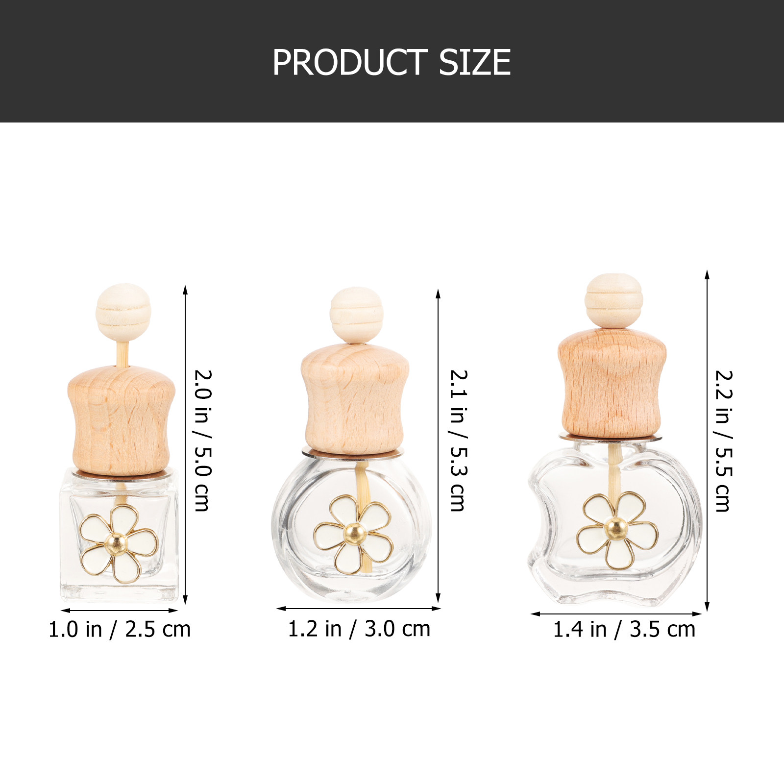ชุดขวดน้ำหอมปรับอากาศในรถยนต์  - Car Fragrance Diffuser บทวิจารณ์และราคา
