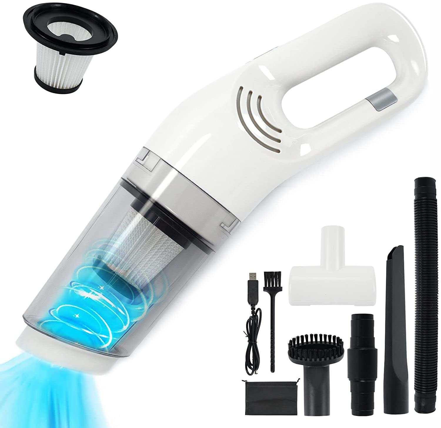 เครื่องดูดฝุ่นในรถยนต์ไร้สายแบ - Car Vacuum Cleaner บทวิจารณ์และราคา