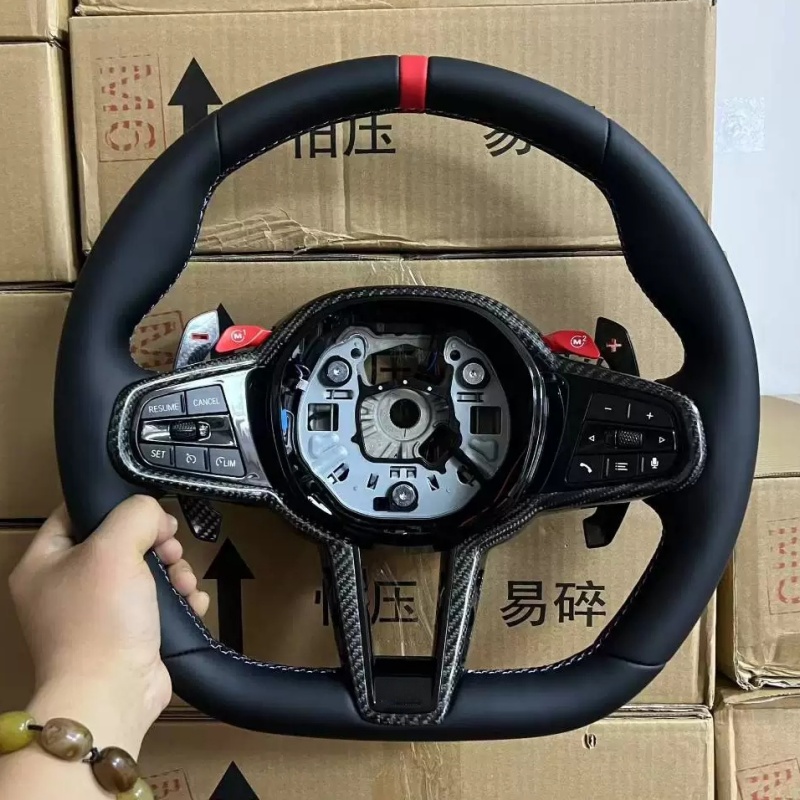 หนังอัพเกรดสำหรับพวงมาลัยรถยนต - Car Accessories For Steering Wheel บทวิจารณ์และราคา